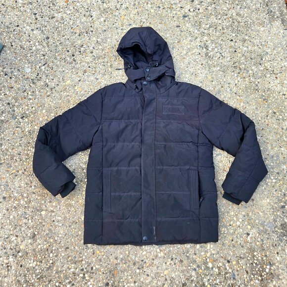 ❄️Wantdo Men's Puffer Coat Insulated Windproof Winter Jacket with Fixed Hood Bla - Picture 8 of 12